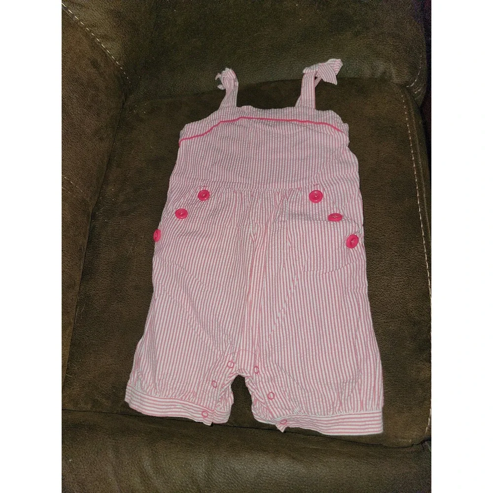 Gymboree blooming nautical overall‎ romper size 3t